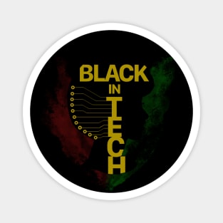 Black in Tech Magnet